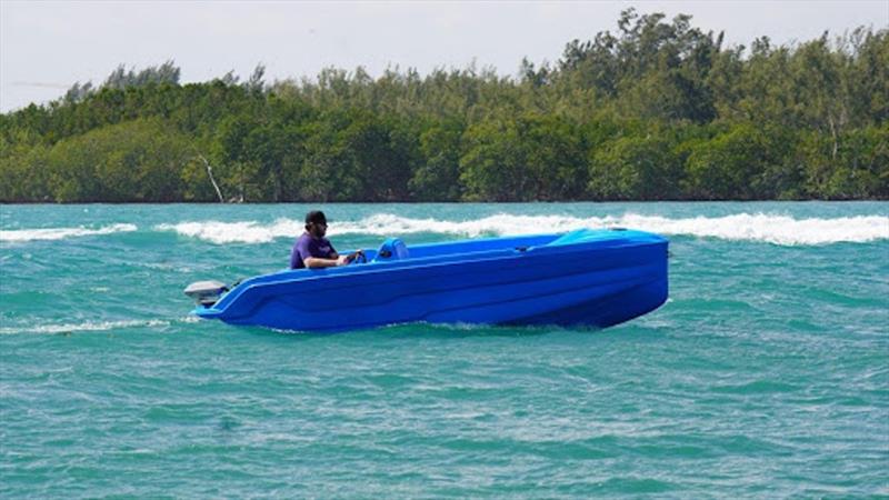 Vision Marine unveils its Phantom rotomolded boat photo copyright Vision Marine Technologies taken at  and featuring the Power boat class