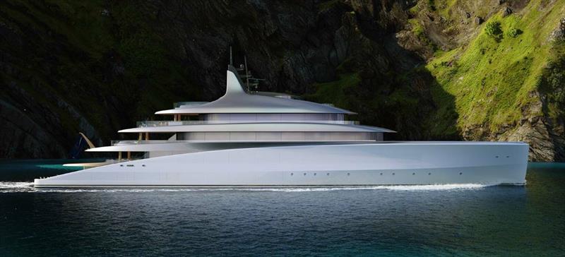 Project Reverie: 80m Oceanco Simply Custom superyacht photo copyright Winch Design taken at  and featuring the Power boat class