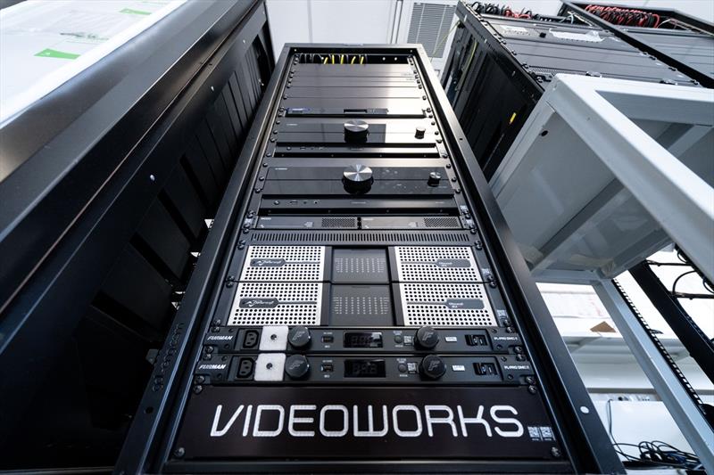 Videoworks equips full custom Hessen's striking new 67m Sparta - photo © Videoworks