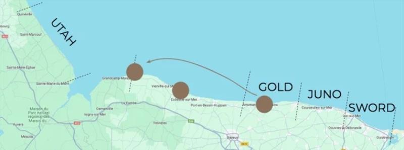 Discover the landing beaches of  D-day aboard the Iguana - photo © Iguana Yachts