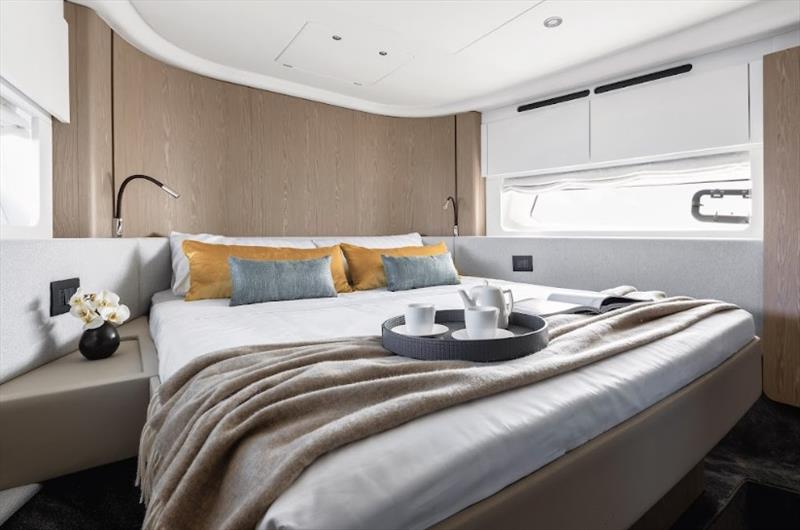 Azimut 53 Fly - VIP cabin - photo © Azimut Yachts