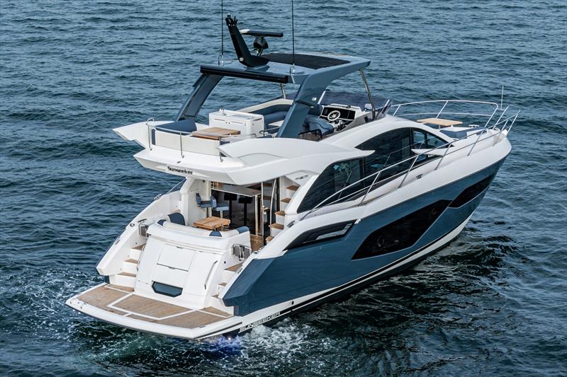 Sunseeker Manhattan 55 Midnight Grey - photo © Sunseeker International