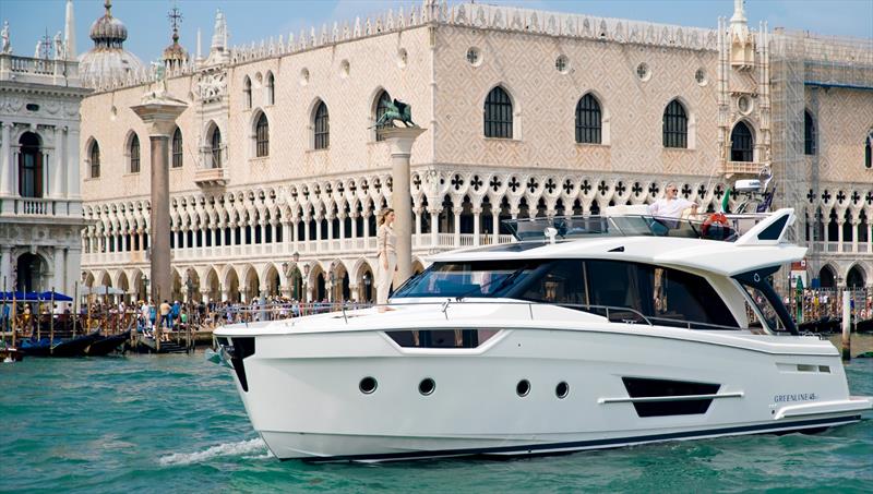 Greenline 45 Fly in Venice photo copyright Greenline Yachts taken at  and featuring the Power boat class