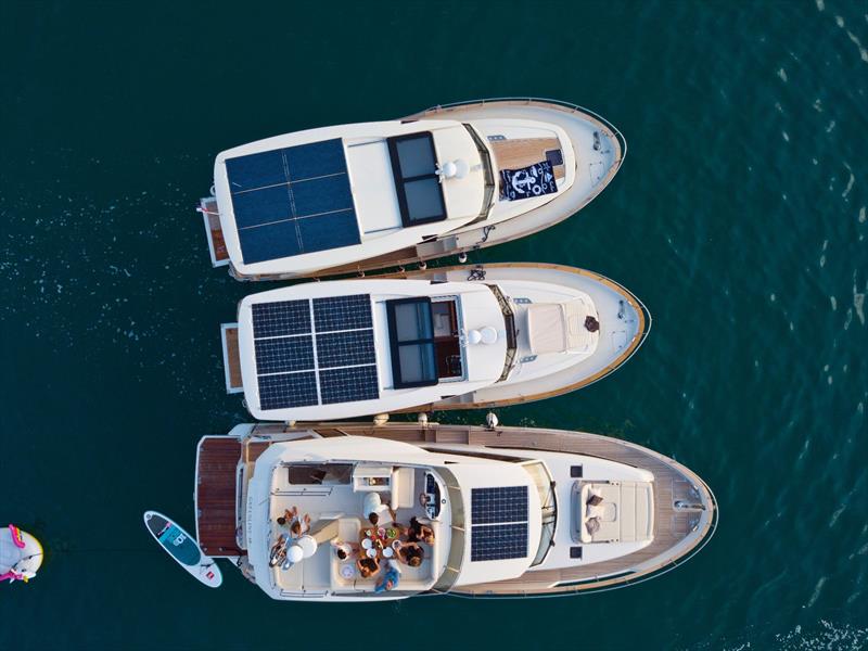 Greenline Yachts fleet lifestyle - photo © Greenline Yachts