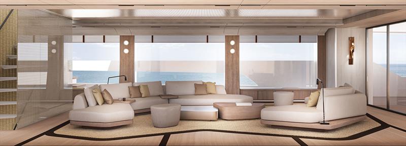 Polaris 48 - main saloon - photo © Cantieri di Pisa