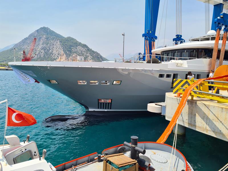 50m M/Y Thanuja - launch - photo © iYacht GmbH