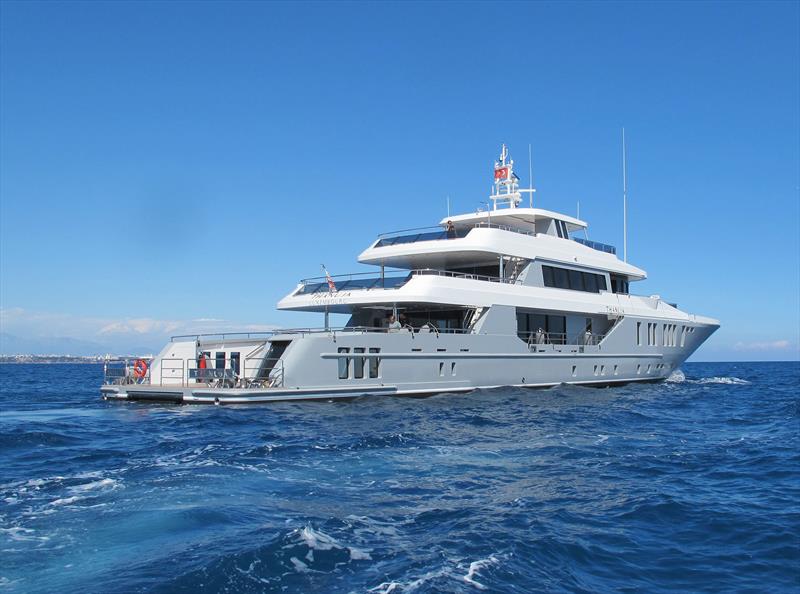 50m M/Y Thanuja - sea trial - photo © iYacht GmbH