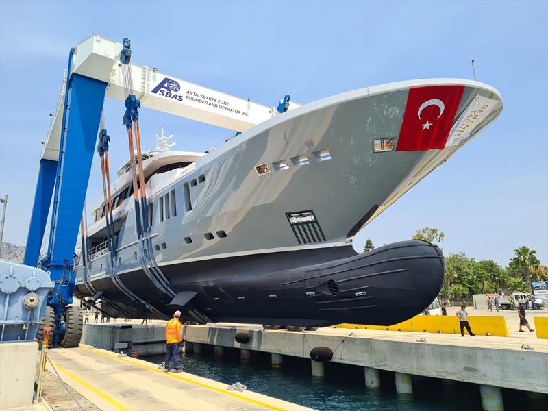 50m M/Y Thanuja - launch - photo © iYacht GmbH