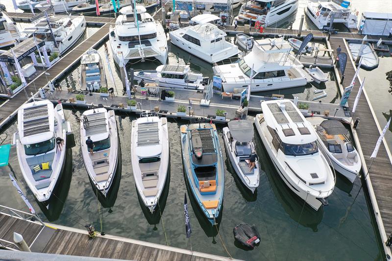 Eyachts and TMG Yachts shine at Sanctuary Cove International Boat Show - photo © eyachts.com.au