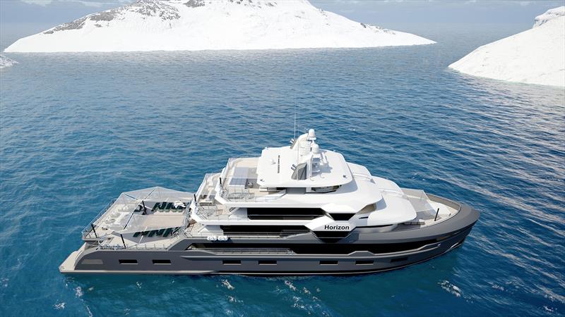 198 ft Leapher Yacht Horizon - photo © Denison Yachting