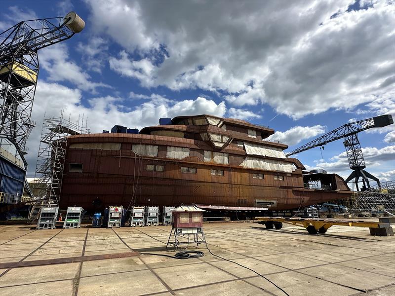 198 ft Leapher Yacht Horizon - photo © Denison Yachting