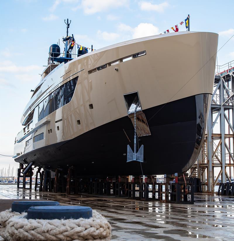 All-aluminium Tankoa S501 Evo MY Rilassata launch photo copyright Tankoa Yachts taken at  and featuring the Power boat class