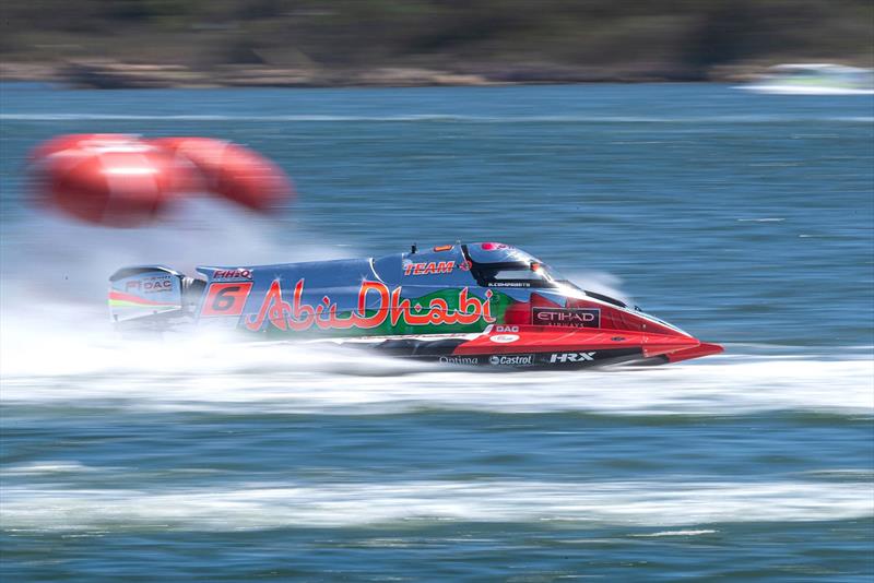 Team Alberto Comparato – among the early casualties photo copyright Narayan Marar taken at  and featuring the Power boat class