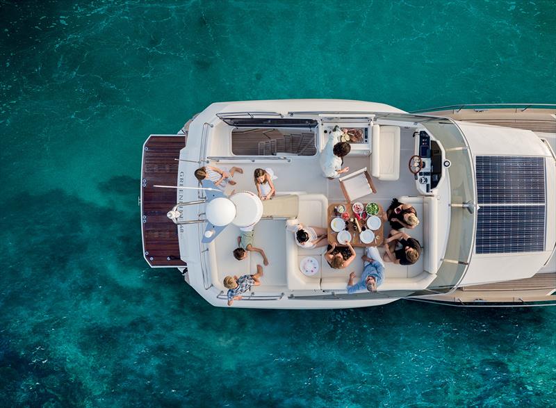 Greenline 48 Fly Cockpit - photo © Greenline Yachts