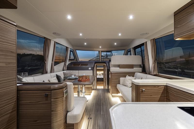 Greenline 48 salon - photo © Greenline Yachts