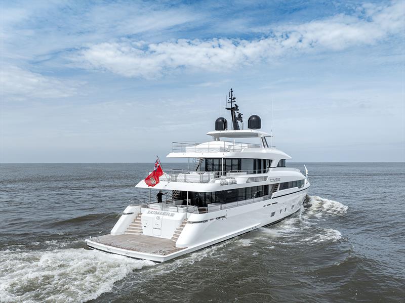 Departure Moonen Yachts YN203 LUMIE`RE - photo © Moonen Yachts