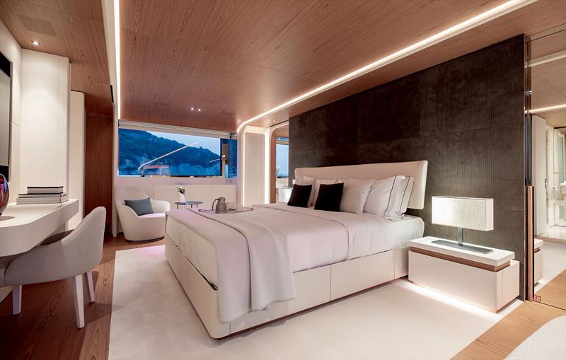 Benetti 37M Motopanfilo M/Y Legend - Owner cabin - photo © Benetti Yachts