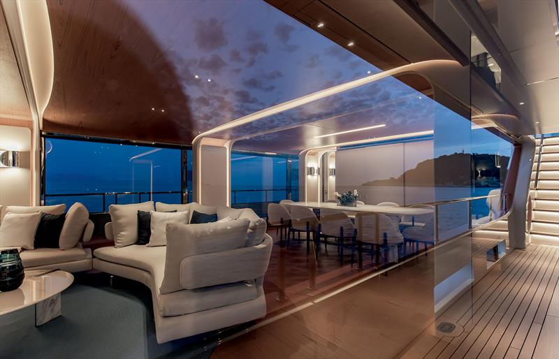 Benetti 37M Motopanfilo M/Y Legend - Main salon - photo © Benetti Yachts