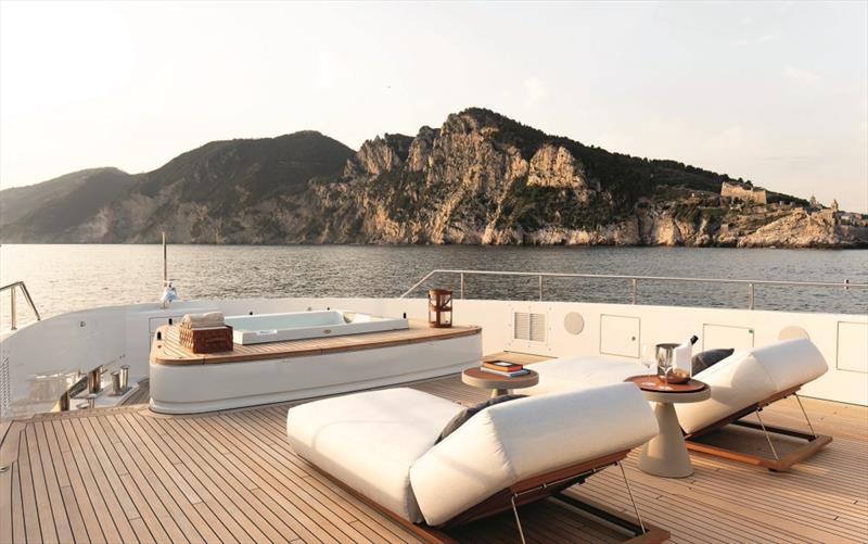 Benetti 37M Motopanfilo M/Y Legend - Upper deck - photo © Benetti Yachts