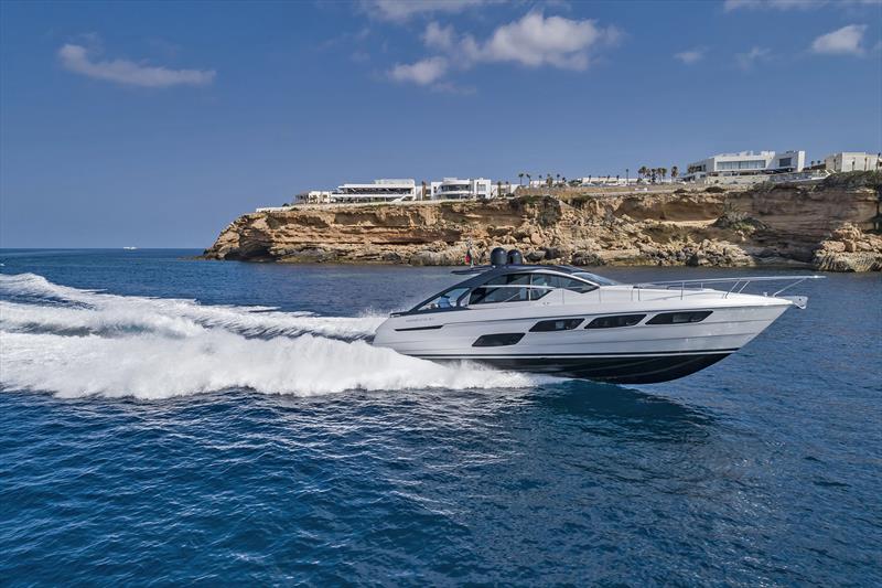 Pershing Yacht Terrace at 7 Pines Resort Ibiza photo copyright Pershing Yachts taken at  and featuring the Power boat class