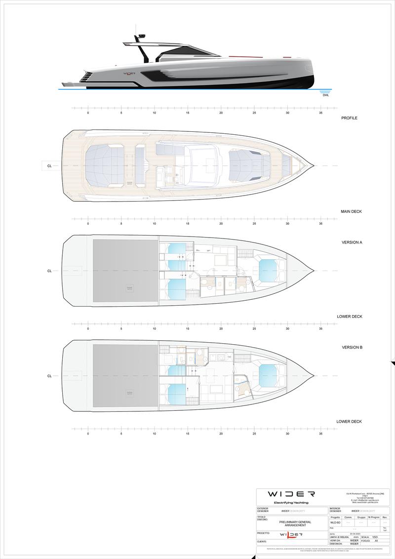 WiLder 60 photo copyright Wider Yachts taken at  and featuring the Power boat class