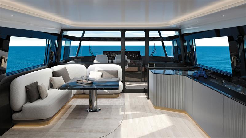 CLX99 - sky lounge photo copyright CL Yachts taken at  and featuring the Power boat class