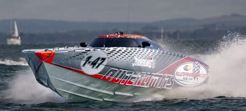 Silverline Team in race action photo copyright Anthony Hadaway taken at  and featuring the Power boat class