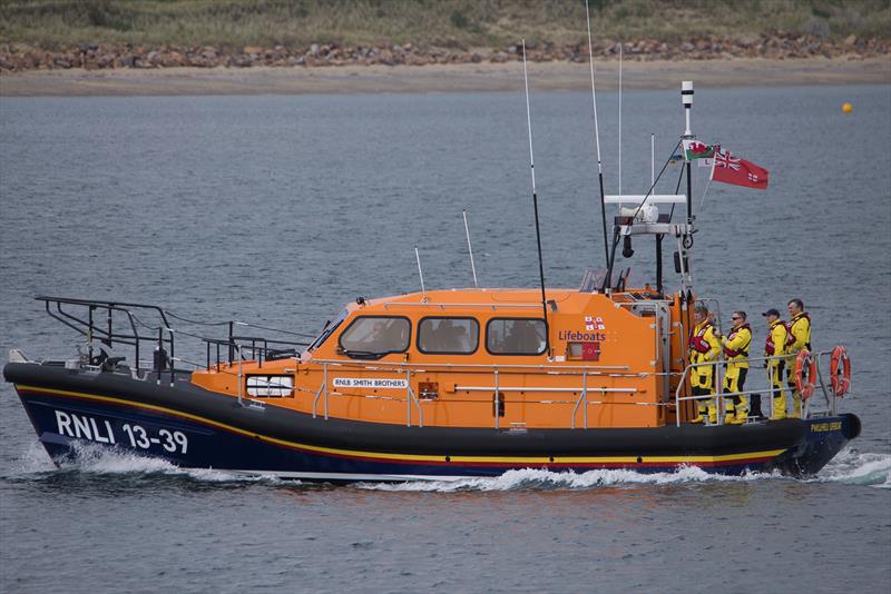 Pwllheli ALB Returns at the Pwllheli Regatta  photo copyright Paul Jenkinson taken at Pwllheli Sailing Club and featuring the Power boat class