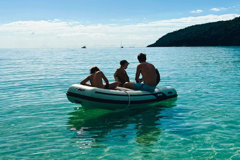 Exploring the countless bays and beaches by tender is such a wonderful thing to share - photo © Riviera Australia