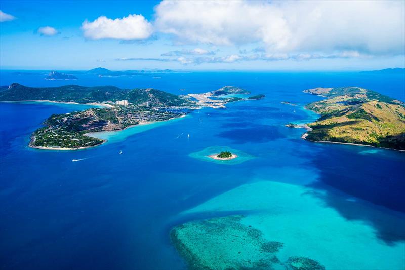 The Whitsundays are home to 74 islands, and the best known of these is probably Hamilton Island with its well protected marina, luxury resorts, restaurants and bars, scuba diving and its close proximity to the Great Barrier Reef - photo © Riviera Australia