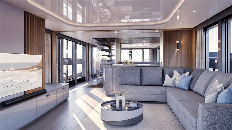 Sunseeker Ocean 156 - Saloon - photo © Sunseeker International