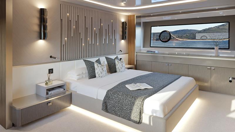 Sunseeker Ocean 156 - Owner cabin - photo © Sunseeker International
