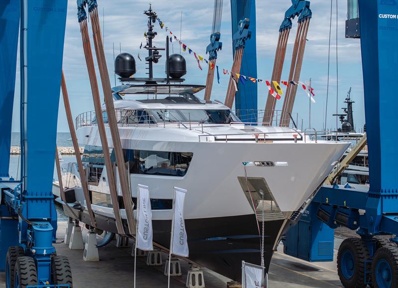 Custom Line 120' M/Y Gerry's Ferry photo copyright Custom Line taken at  and featuring the Power boat class