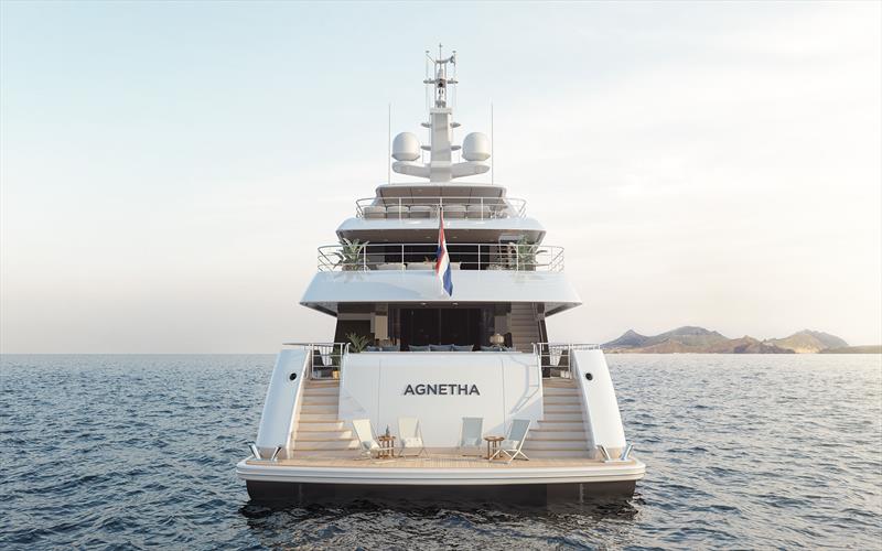 Project Agnetha - photo © Heesen Yachts