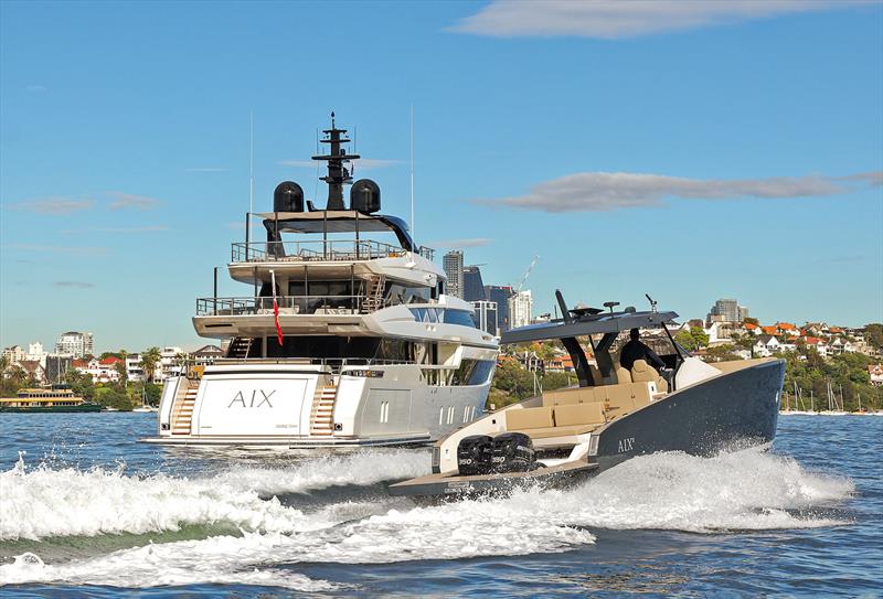 Tesoro T40 as a very nice towable tender photo copyright Superyacht AIX taken at  and featuring the Power boat class