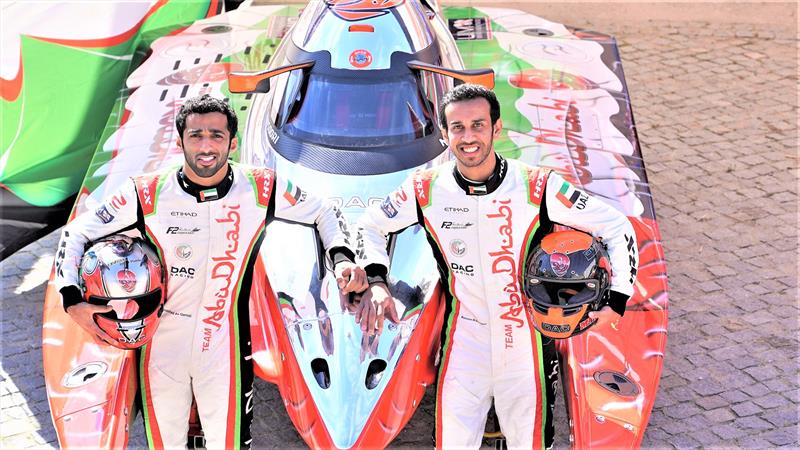 Team Abu Dhabi - Rashed Al Qemzi and Mansour Al Mansoori - photo © Narayan Marar