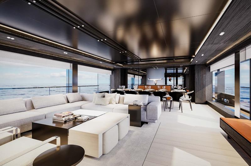 45m Tankoa M/Y GO - Main and lower deck areas - photo © Tankoa Yachts