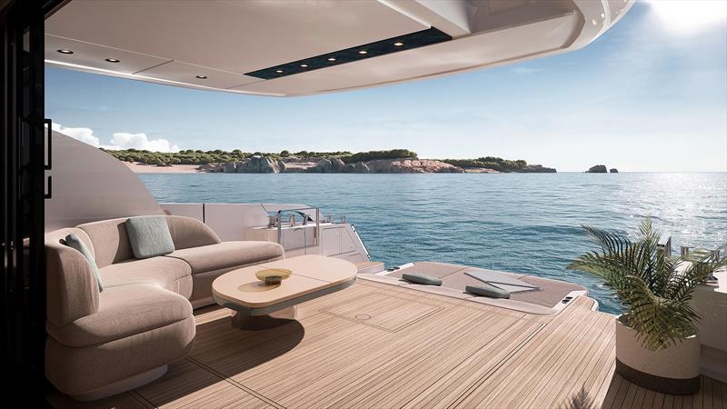 Azimut Fly 62 photo copyright Azimut Yachts taken at  and featuring the Power boat class