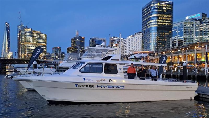 Steber International Electric Hybrid Boat - photo © Boating Industry Association