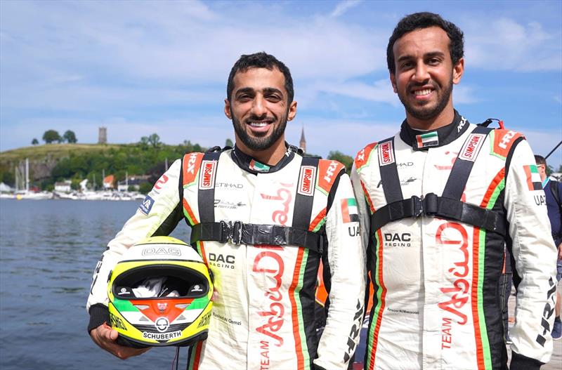 Dynamic duo - Team Abu Dhabi's Rashed Al Qemzi and Mansoor Al Mansoori photo copyright Team Abu Dhabi taken at  and featuring the Power boat class