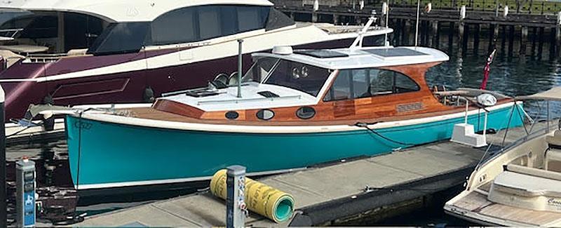 The newly launched Deal Island 50, Winter Cove, in Sydney during her 1000nm shakedown cruise - photo © The Wooden Boatshop