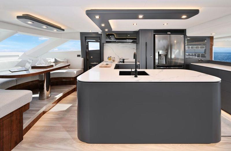 Horizon E75 Hull 82 - Galley - photo © Horizon Yachts