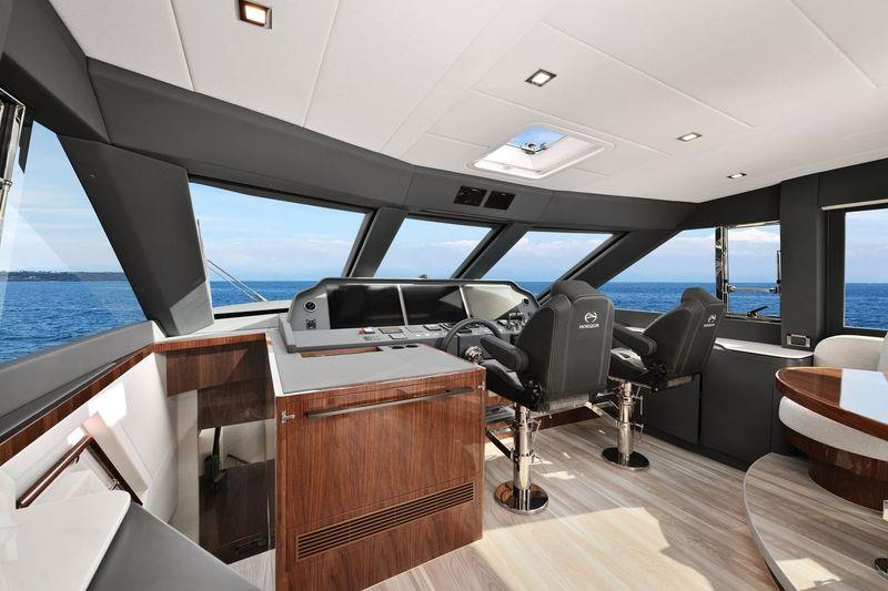 Horizon E75 Hull 82 - Helm Station - photo © Horizon Yachts