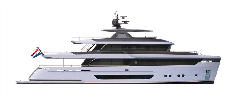 Project Samba - photo © Van der Valk Shipyard