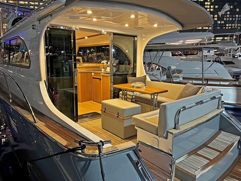 The Terrara 39 made quite the impression at the recent Sydney International Boat Show - photo © Terrara Motor Yachts