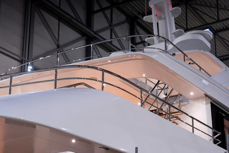 Heesen launches YN 20555, 55m Serena - photo © Ruben Griffioen
