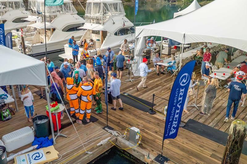 2024 Riviera Roche Harbor Rendezvous - The Riviera family all put their own spin on this year's theme, which was ‘under the sea' photo copyright Riviera Australia taken at  and featuring the Power boat class