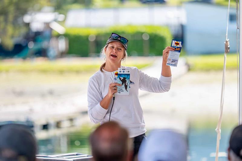 2024 Riviera Roche Harbor Rendezvous - There's a lot of whale watching enjoyed in the San Juan Islands and a presentation on safety around  whales was popular - photo © Riviera Australia