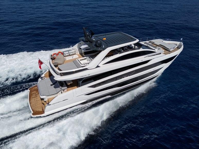 Pearl 82 photo copyright Pearl Yachts taken at  and featuring the Power boat class