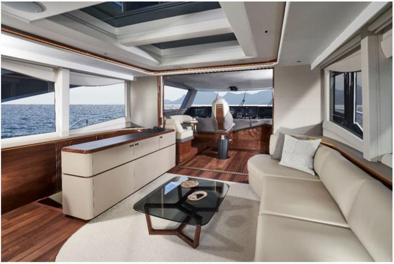 Princess X80 Skylounge photo copyright Princess Yachts taken at  and featuring the Power boat class